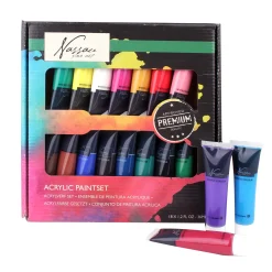 Verven / Schilderen> Nassau Verf Set 18 Kleuren 36 ml Nassau