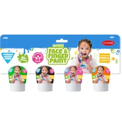 Verven / Schilderen> Natural Face & Finger Paint 2 Pack Assorti