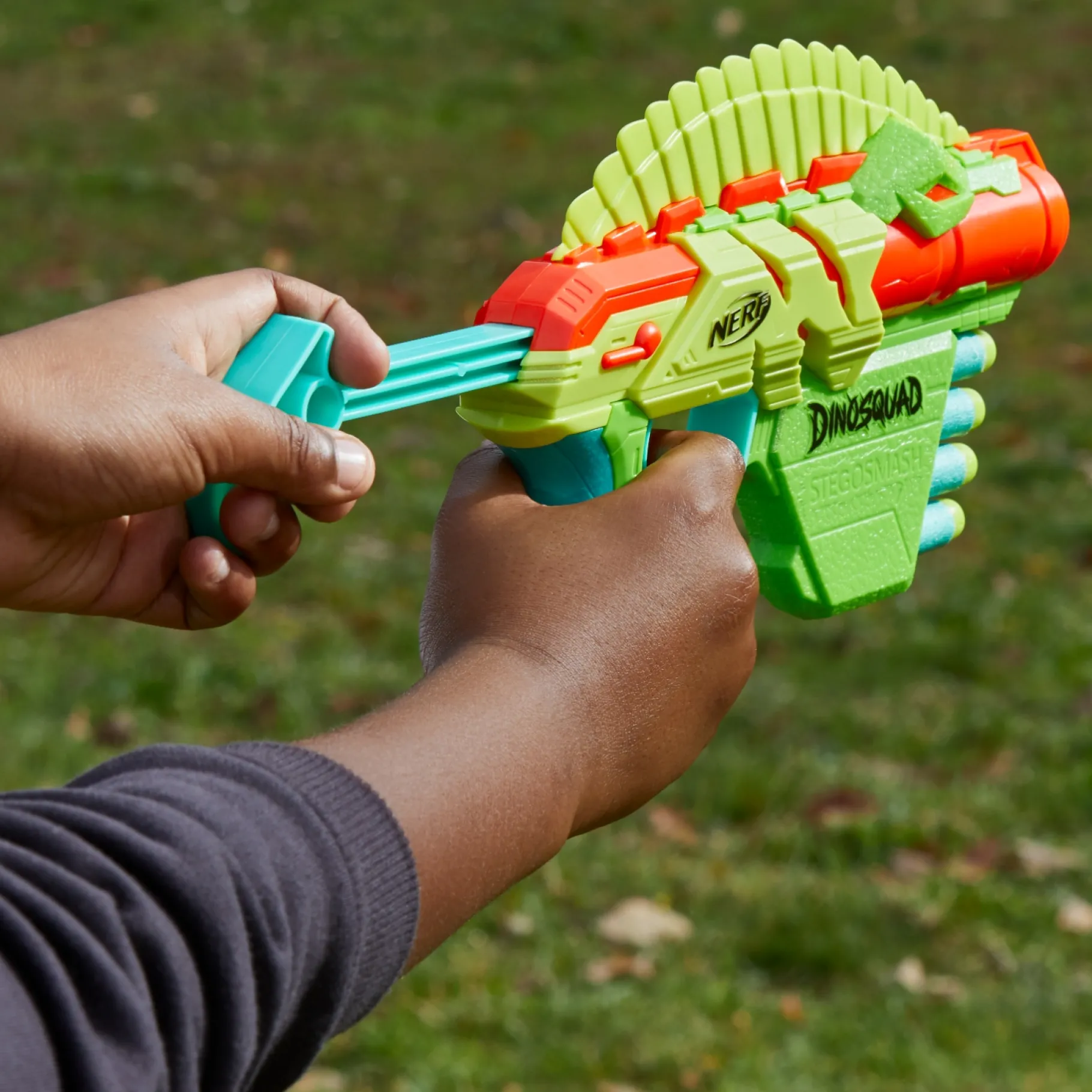 Jongens|Blasters>Hasbro Nerf Dinosquad Stego Duo Pack