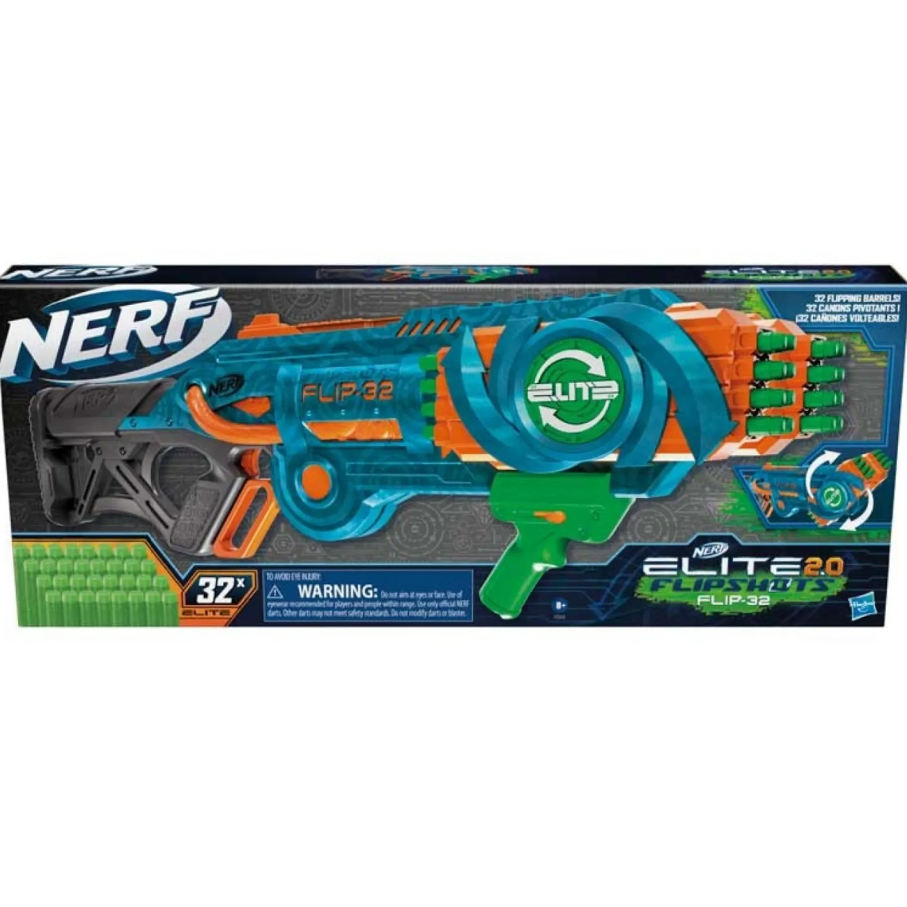 Blasters|Jongens>Hasbro Nerf Elite 2.0 Flip 32