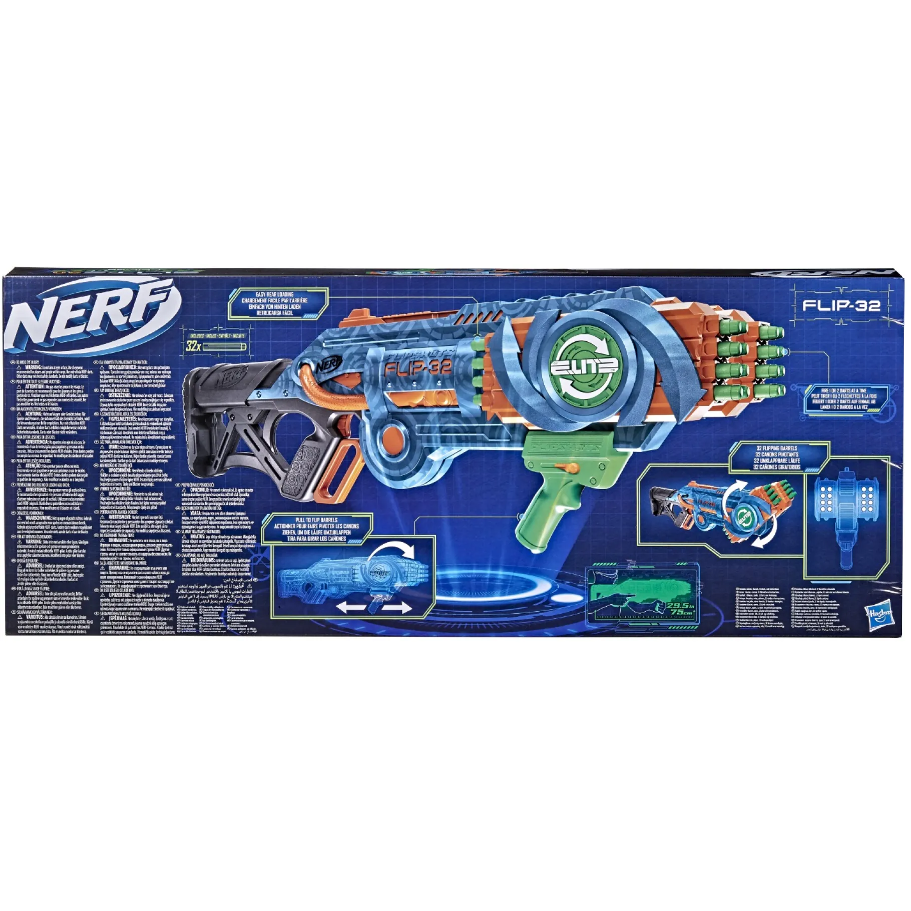 Blasters|Jongens>Hasbro Nerf Elite 2.0 Flip 32