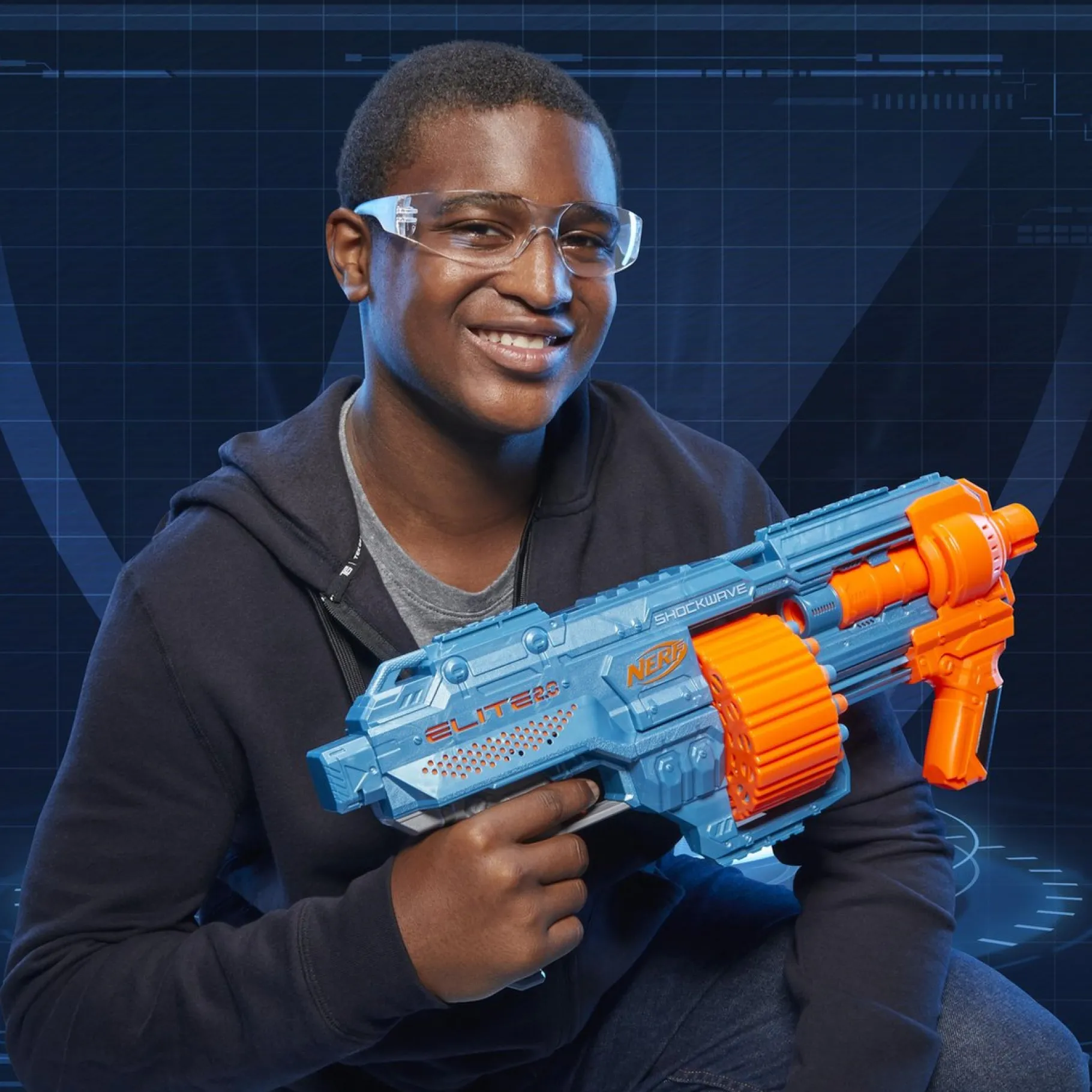 Blasters|Jongens>Hasbro Nerf Elite 2.0 Shockwave RD 15