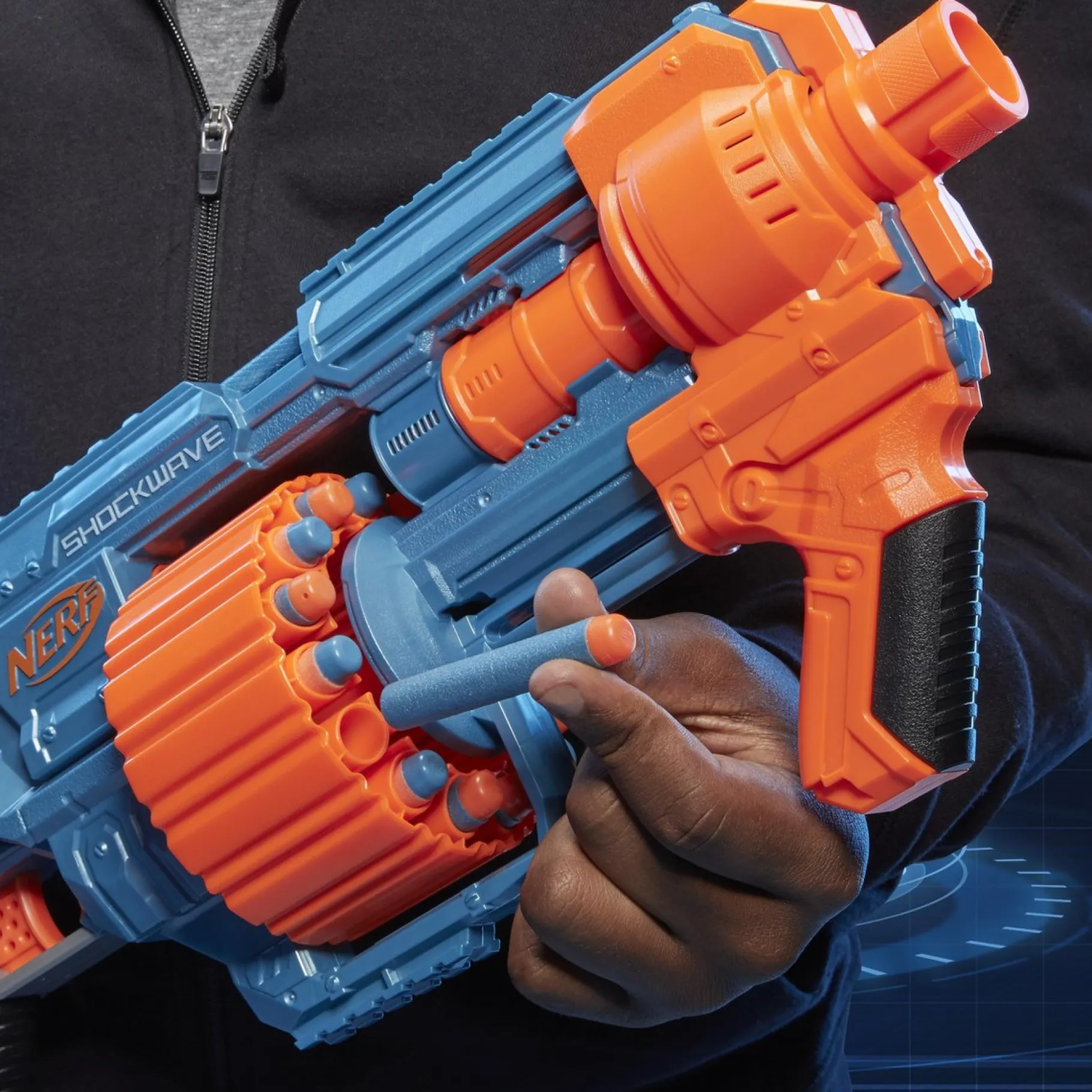 Blasters|Jongens>Hasbro Nerf Elite 2.0 Shockwave RD 15