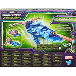 Jongens|Blasters></noscript> Nerf Marvel Mech Strike Monster Hunters Captain America