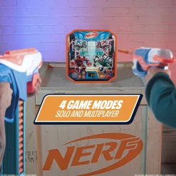 Blasters|Jongens></noscript>Hasbro Nerf robots battle arena value etarget 4 panels  small