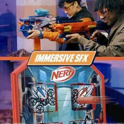 Blasters|Jongens></noscript>Hasbro Nerf robots battle arena value etarget 4 panels  small