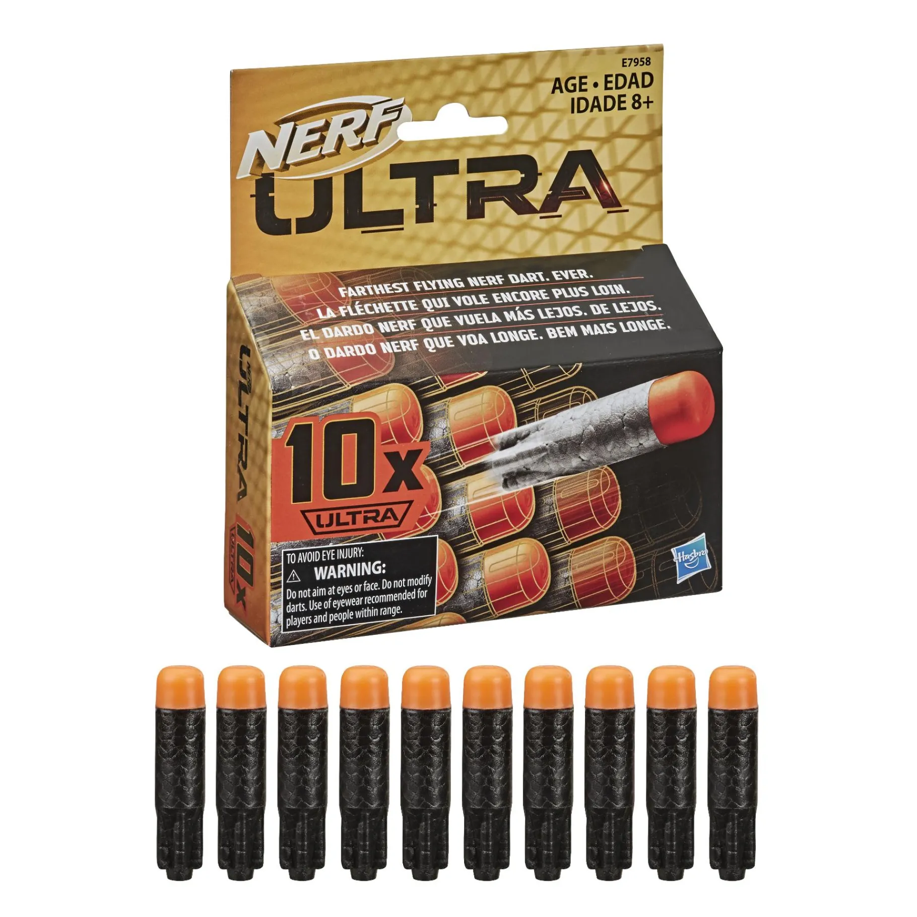 Blasters|Jongens>Hasbro Nerf Ultra 10 Darts Refill