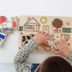 Babyspeelgoed>Nijntje houten puzzel