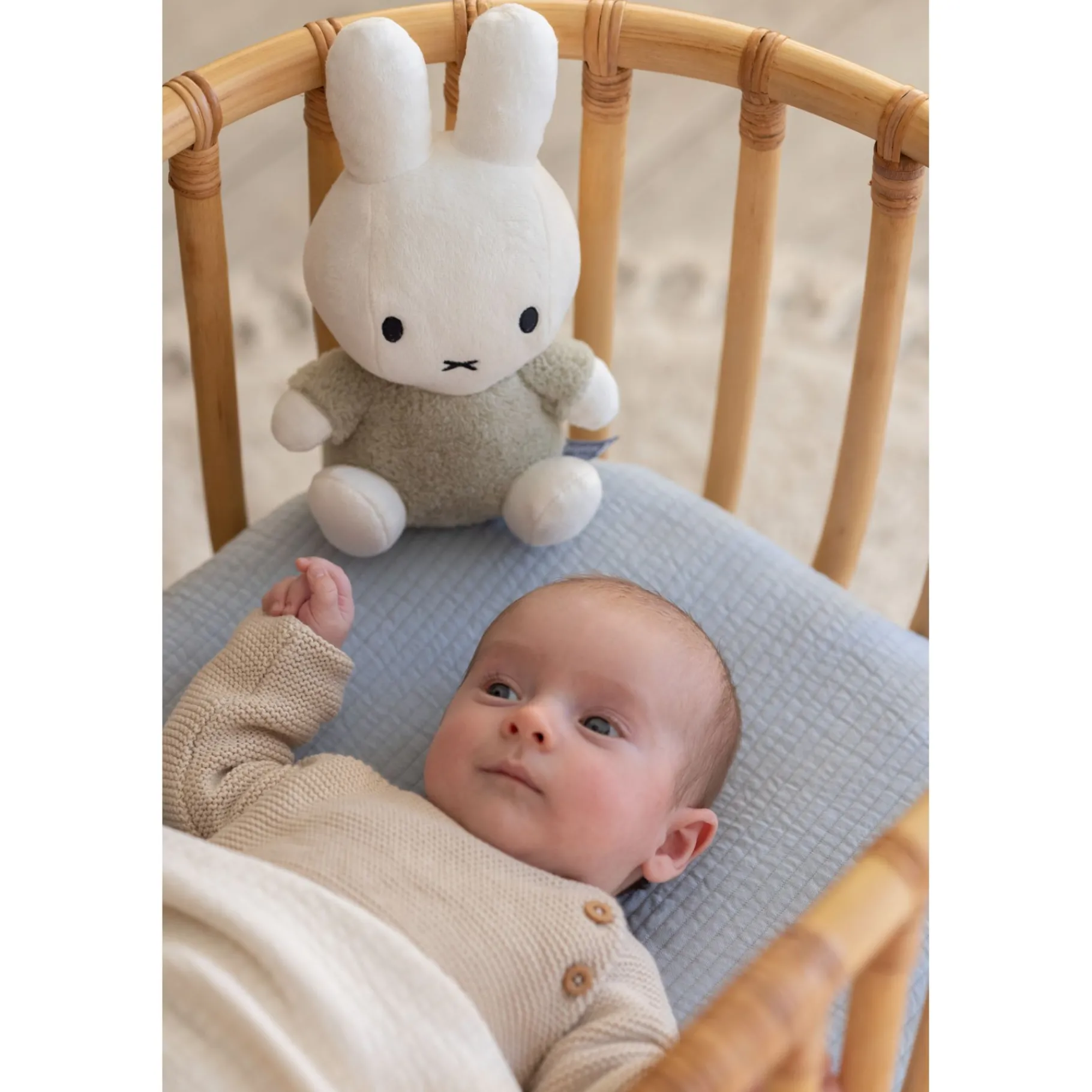 Plucheknuffels>Tiamo Nijntje Knuffel 25cm Fluffy Green