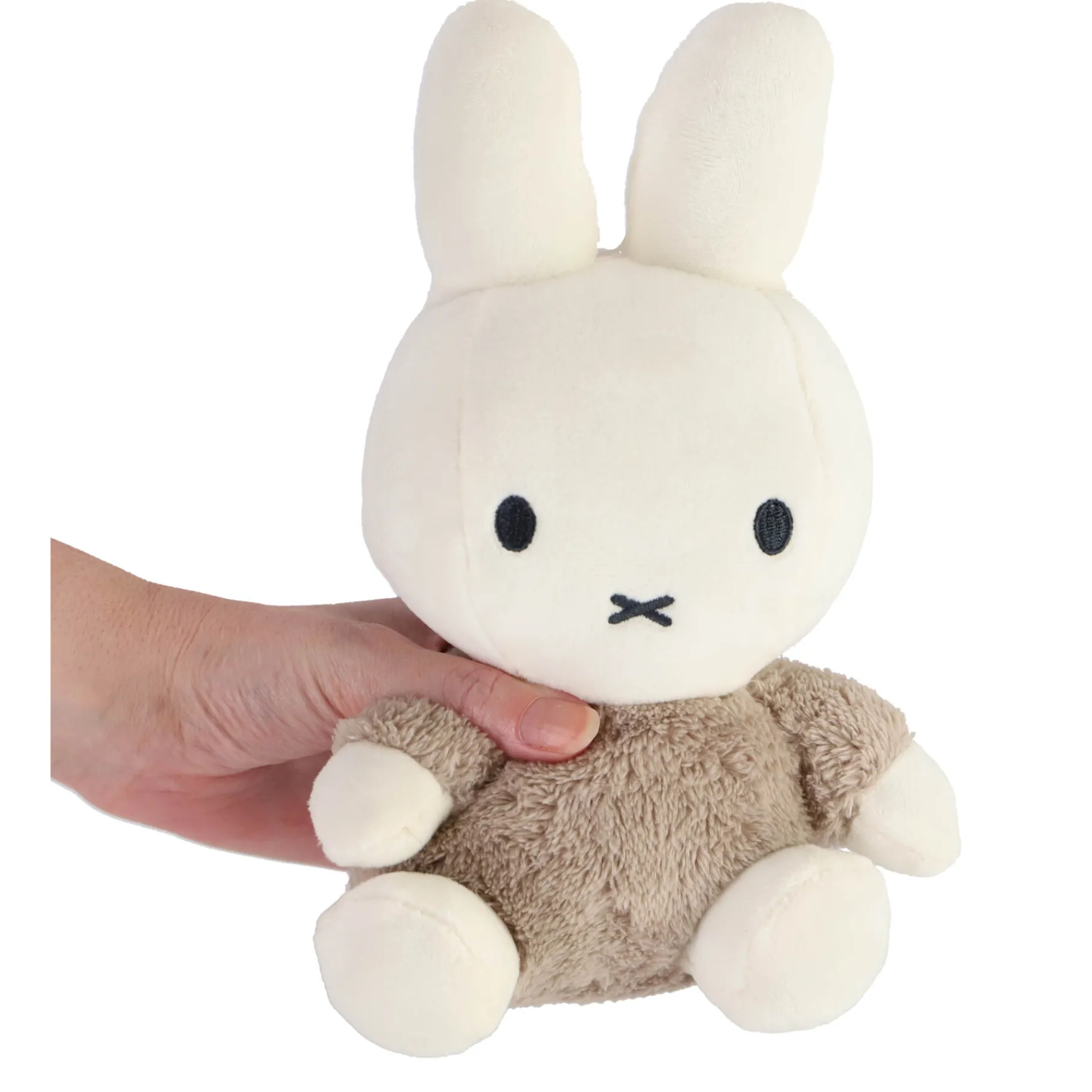 Plucheknuffels>Tiamo Nijntje Knuffel 25cm Fluffy Taupe