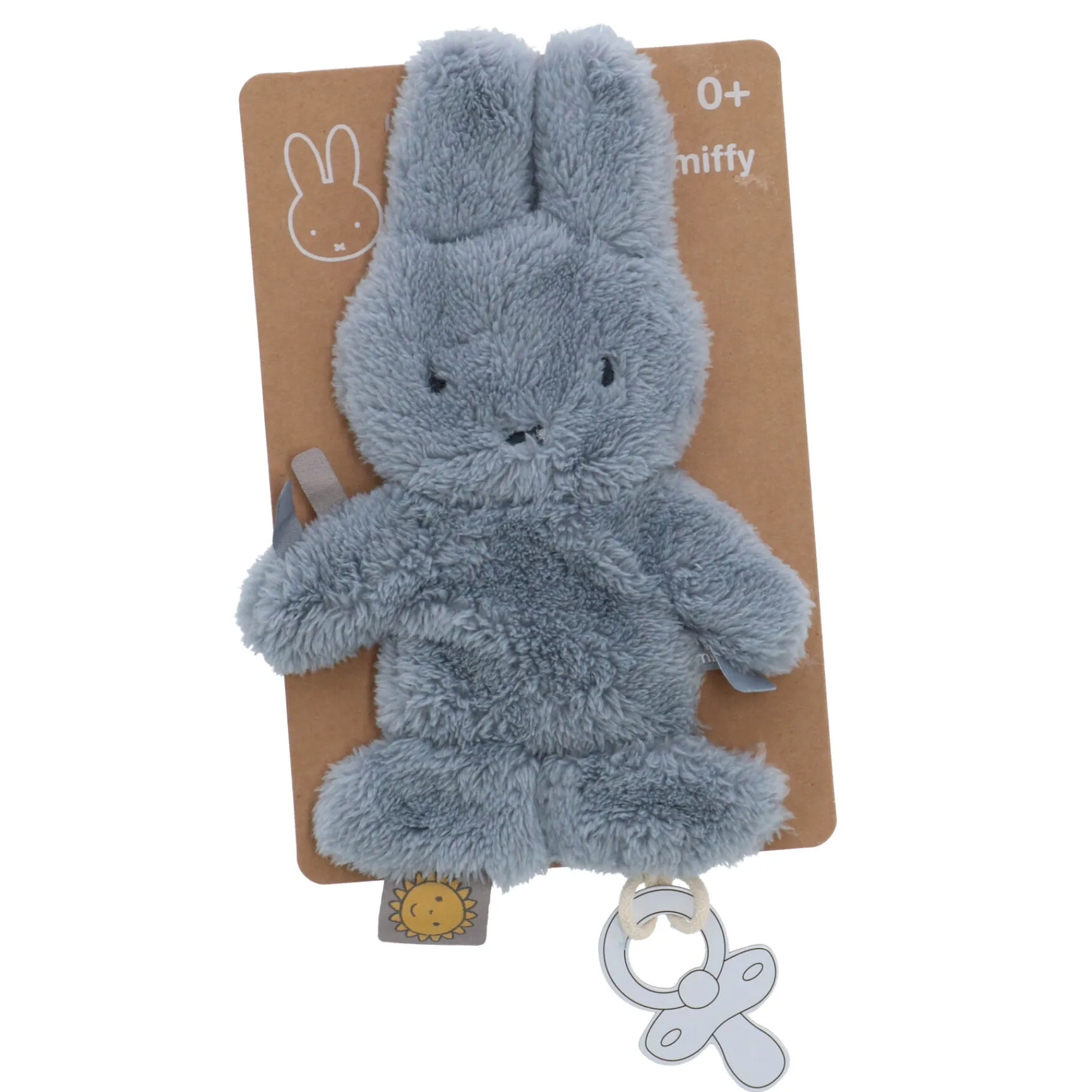 Knuffeldoekjes En Knuffelboekjes>Tiamo Nijntje Speendoekje Fluffy Blue