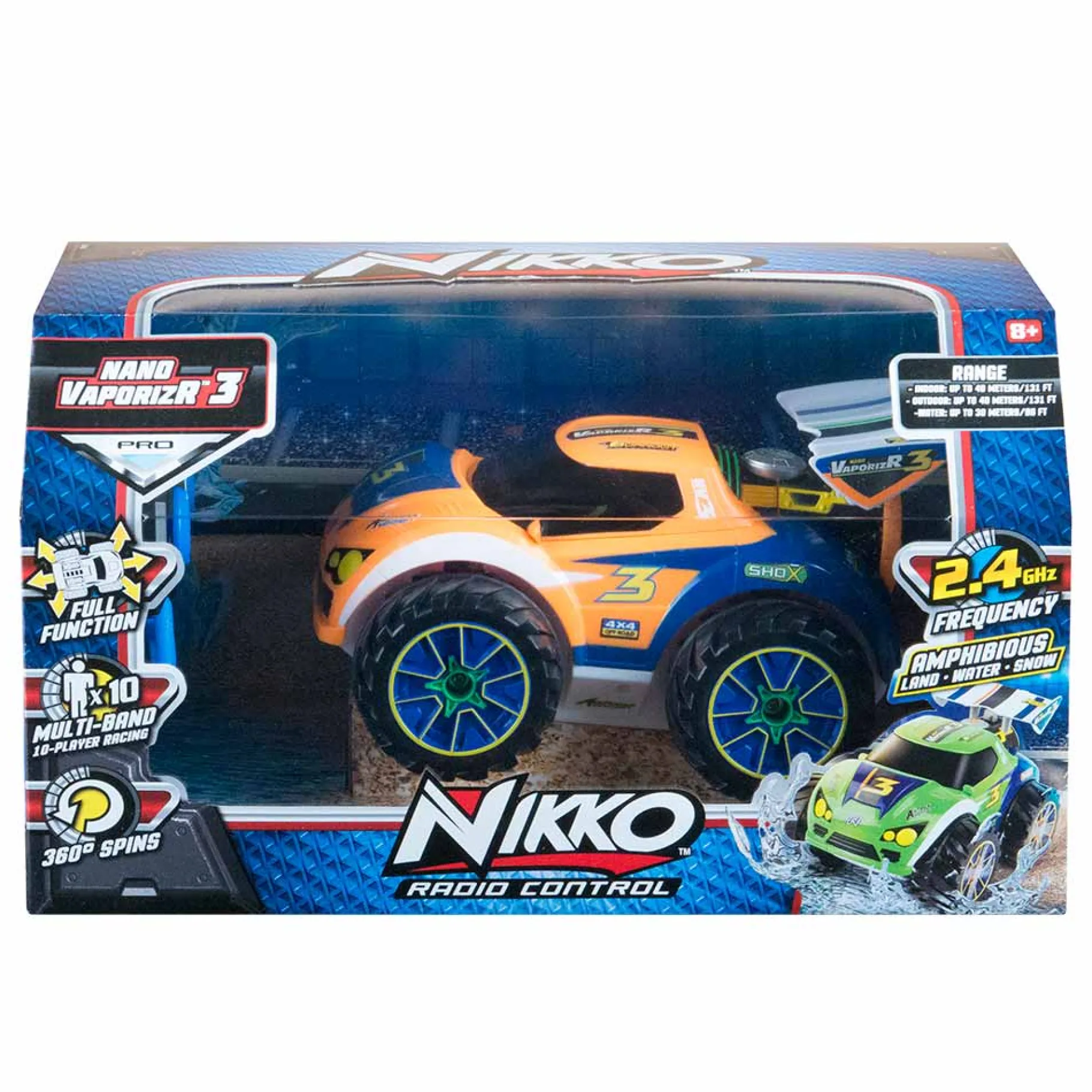 Radiografisch>Nikko Radiografisch Bestuurbare Auto Vaporizr Nano 3 Oranje