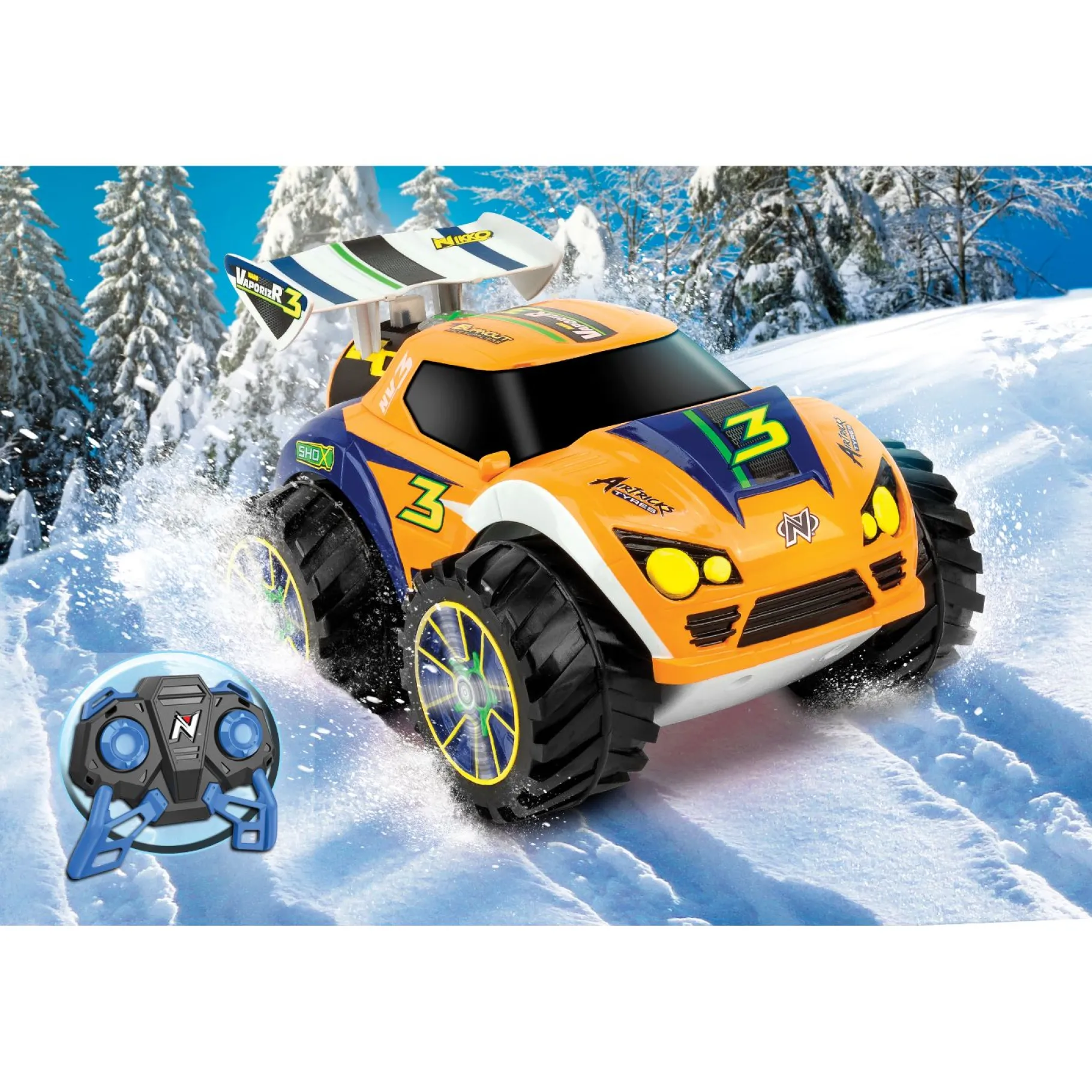 Radiografisch>Nikko Radiografisch Bestuurbare Auto Vaporizr Nano 3 Oranje