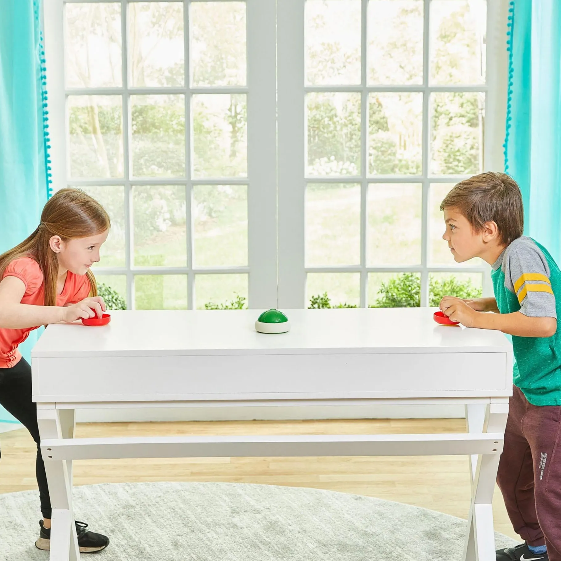 Familiespellen>Epoch Nintendo Mario Hover Hockey Spel