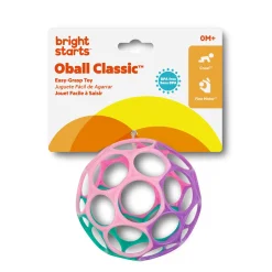 Babyspeelgoed> Oball Original klassiek easy grip roze/paars