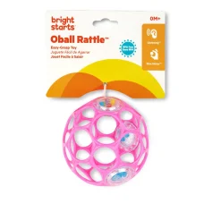 Babyspeelgoed> Oball Rattle easy grip roze