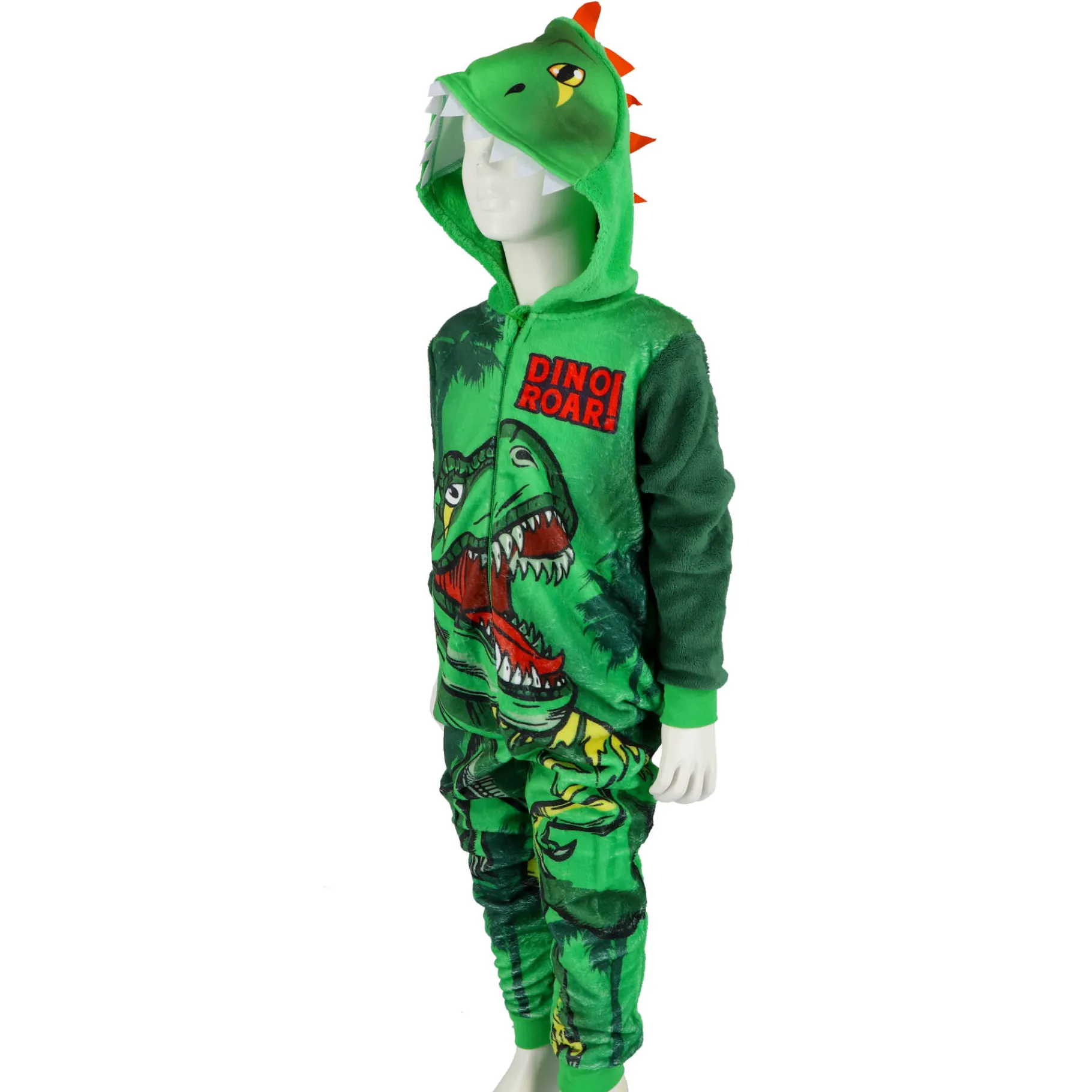 Kinderpyama's> Onesie dino roar maat 122-128