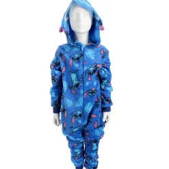 Kinderpyama's>Disney Onesie lilo & stitch blauw maat 98-104