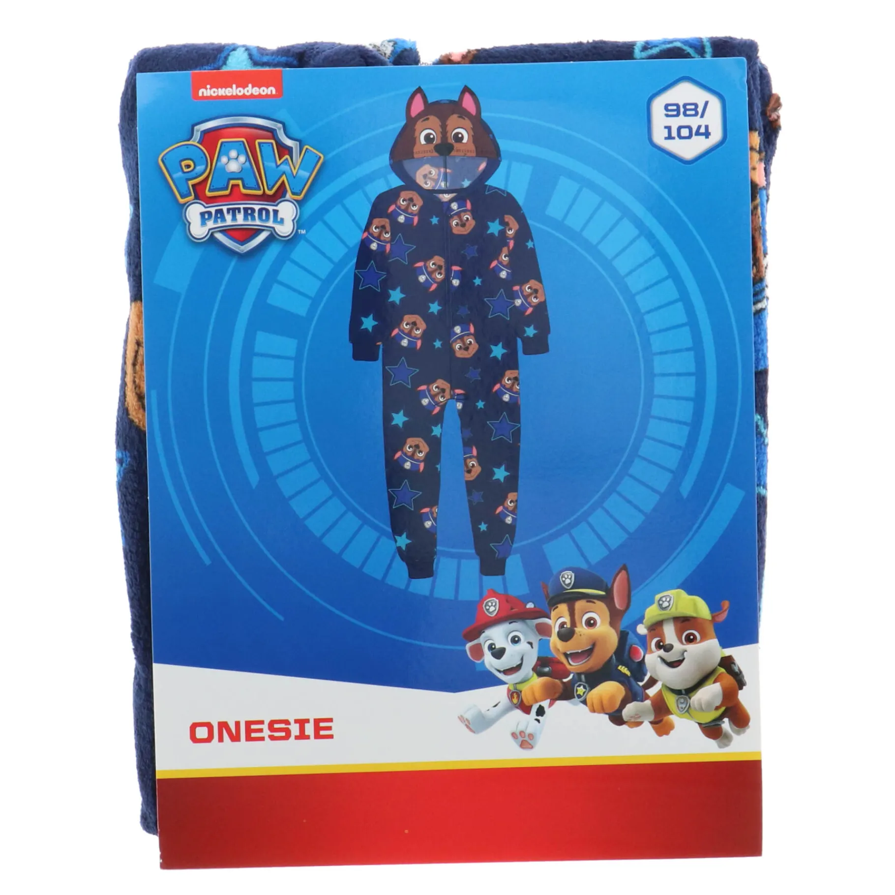 Kinderpyama's> Onesie Paw Patrol blauw maat 98-104