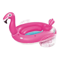 Zwemmen En Waterspeelgoed>Alert Opblaaseiland Flamingo 310X270X175 Cm