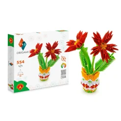 Knutselen>Selecta Origami 3D Flowerpot 554 Stukjes