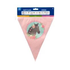 Feestartikelen> Paarden Vlaggen Folie