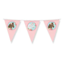 Feestartikelen> Paarden Vlaggen Folie