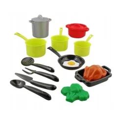 Meisjes|Servies> Pannenset met keukengereedschap