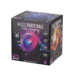 Disco> Party Time Magische party bal met disco effect en afstandsbediening