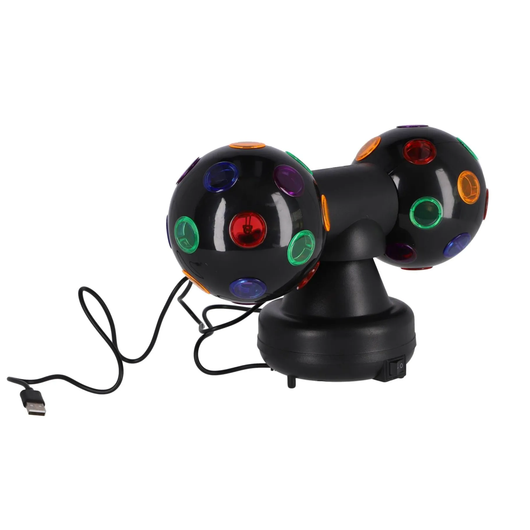 Disco> Party Time Twin disco bal 10 cm