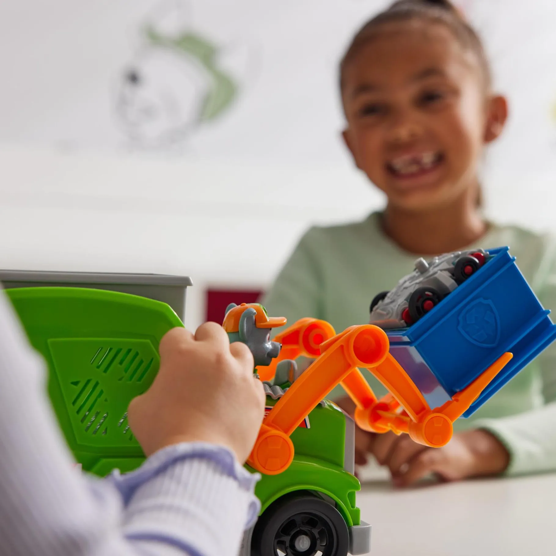 Meisjes|Speelfiguren>Spinmaster PAW Patrol - Rocky's Recycling Truck