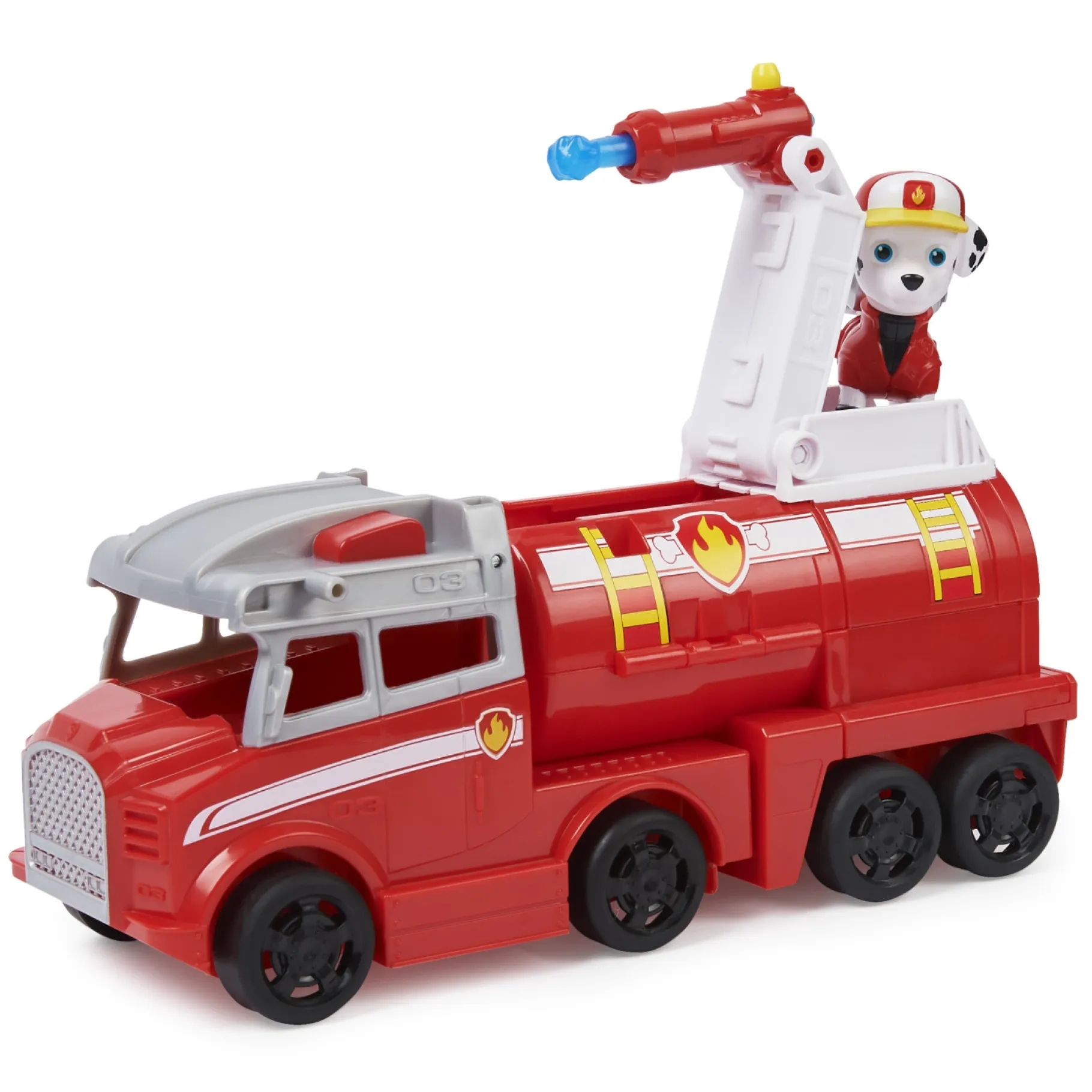 Voertuigen|Jongens>Spinmaster Paw Patrol Big Truck Pups Deluxe Vehicle Marshall