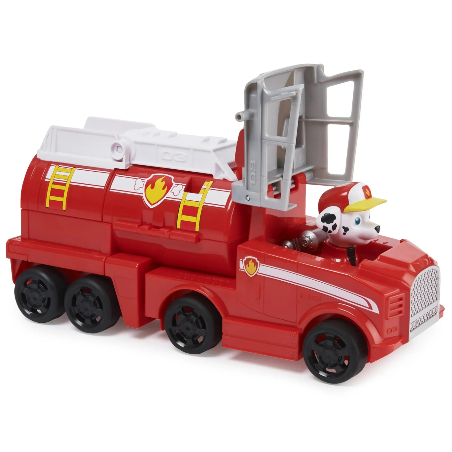 Voertuigen|Jongens>Spinmaster Paw Patrol Big Truck Pups Deluxe Vehicle Marshall