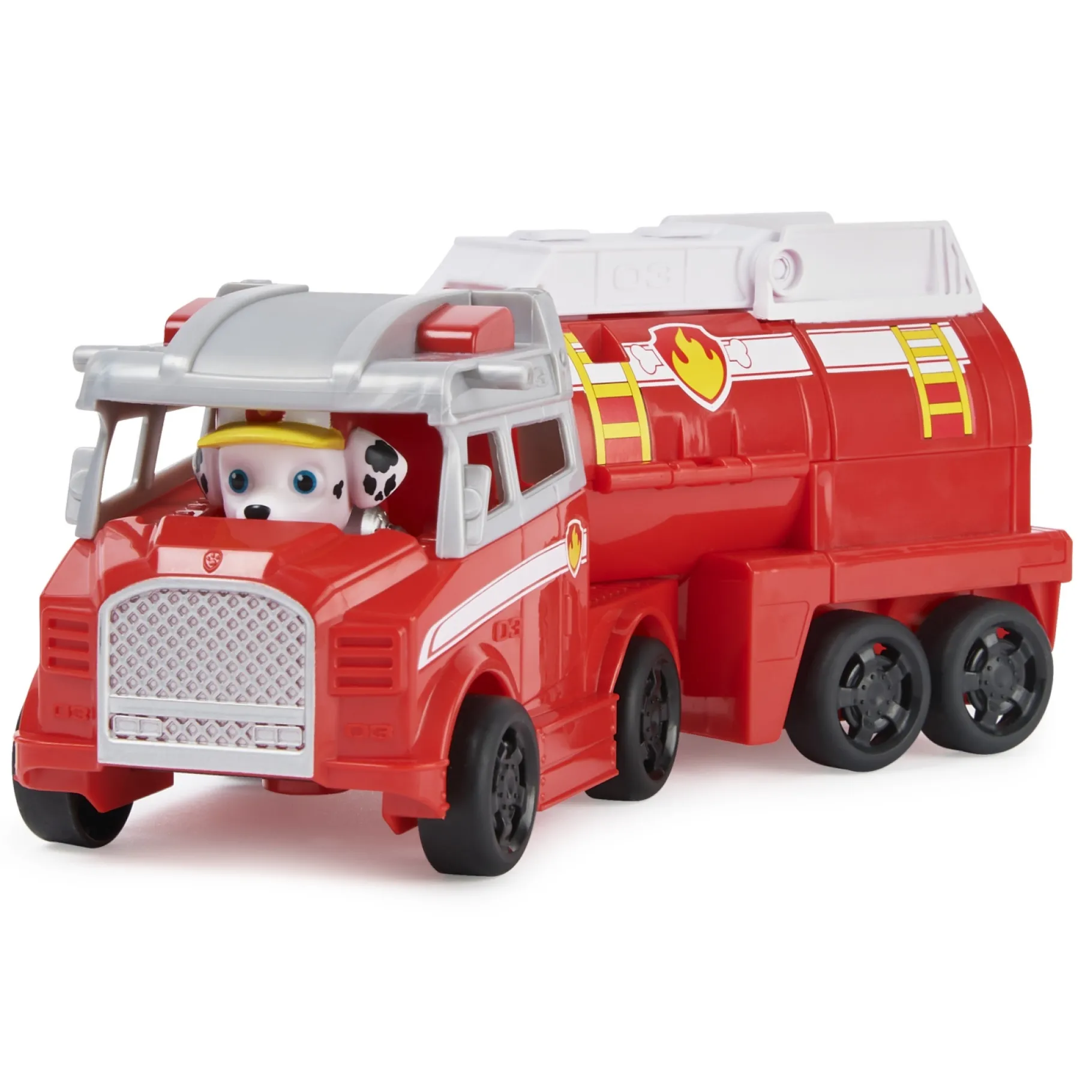 Voertuigen|Jongens>Spinmaster Paw Patrol Big Truck Pups Deluxe Vehicle Marshall