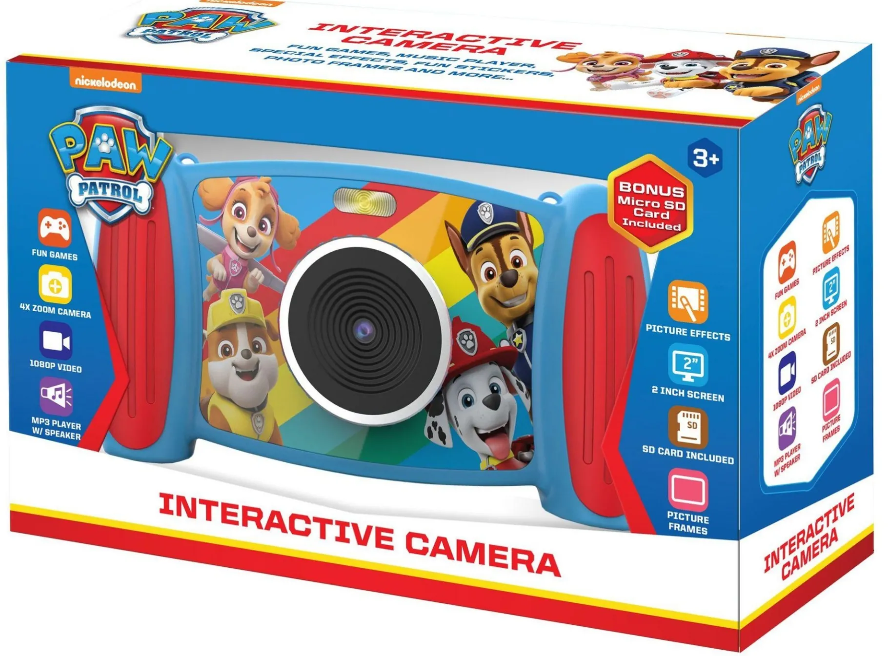 Kindercamera's>Accutime Paw Patrol Camera Interactief Accu Usb