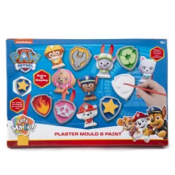 Gips> Paw Patrol gips gieten en verven