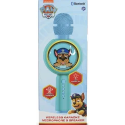 Speelgoedmicrofoons> Paw Patrol karaoke microfoon Chase bluetooth met  licht