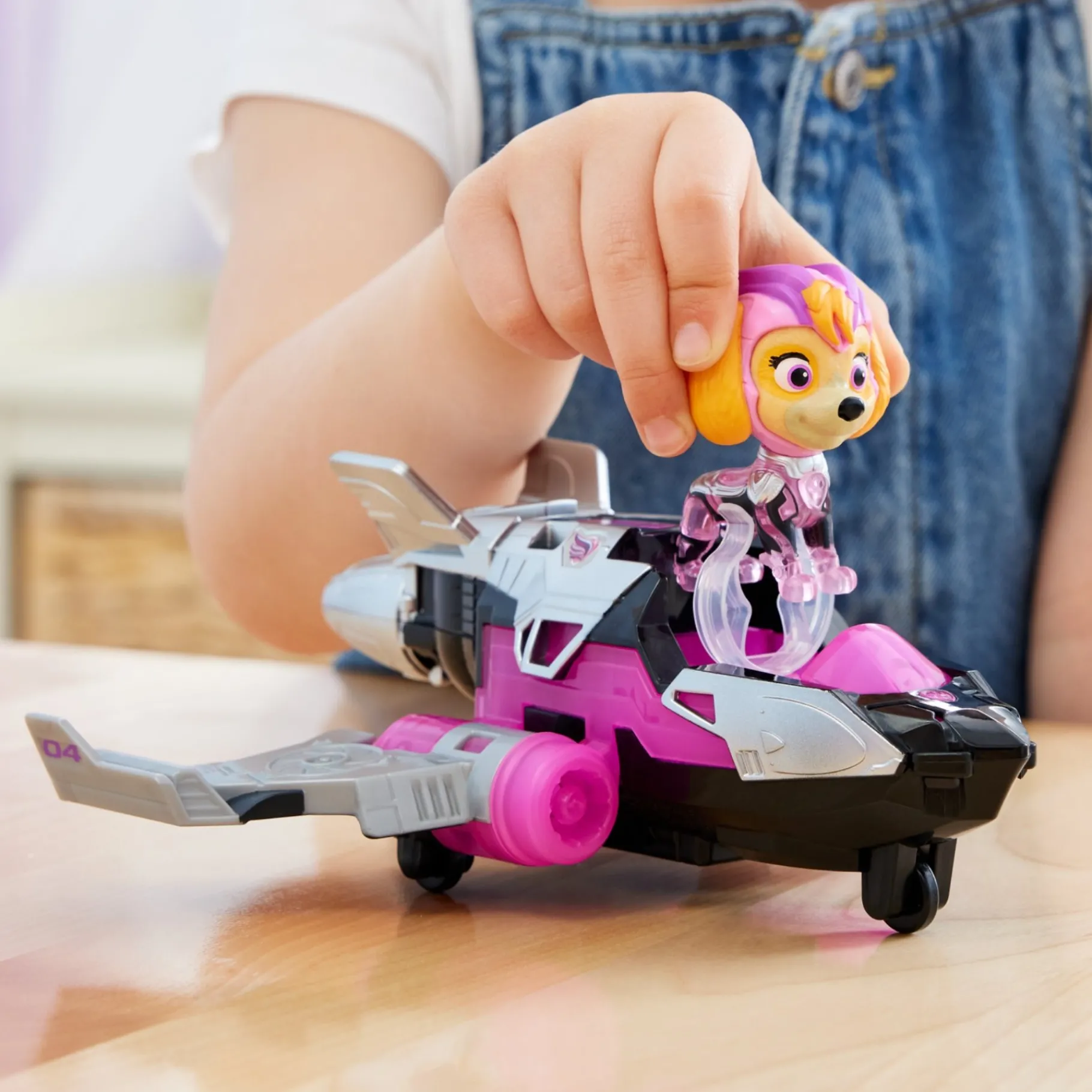 Voertuigen|Speelsets>Spinmaster Paw Patrol Mighty Movie Vehicles Skye
