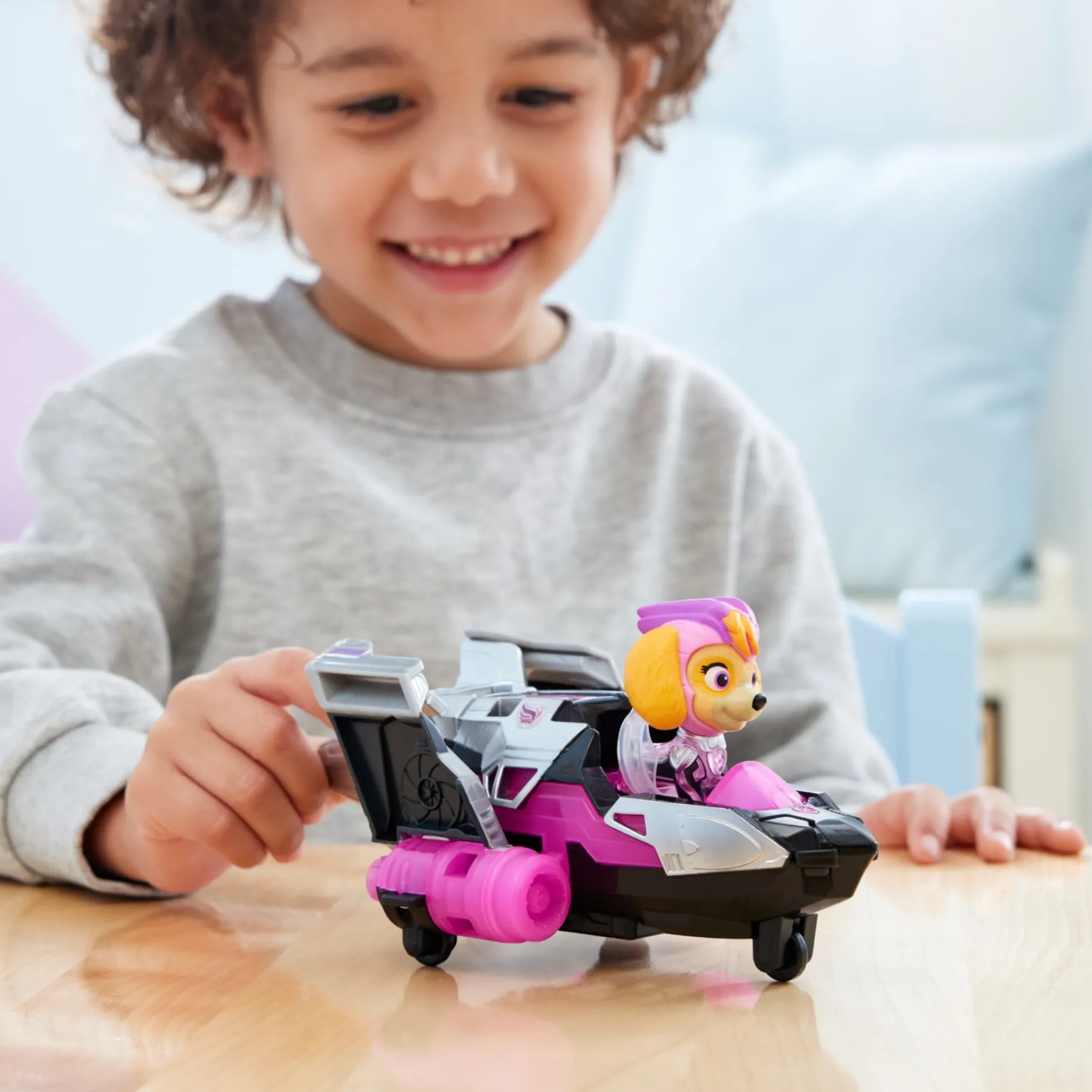Voertuigen|Speelsets>Spinmaster Paw Patrol Mighty Movie Vehicles Skye