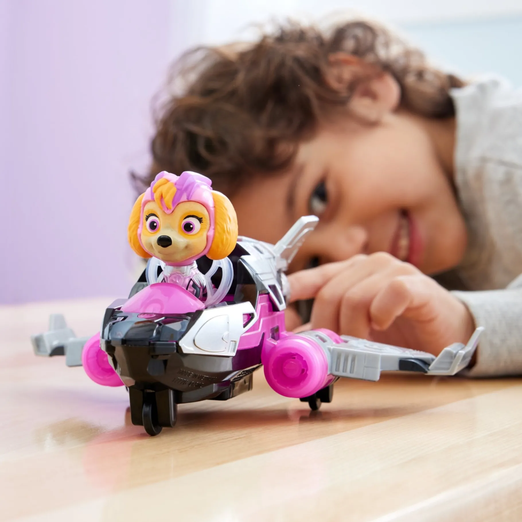Voertuigen|Speelsets>Spinmaster Paw Patrol Mighty Movie Vehicles Skye