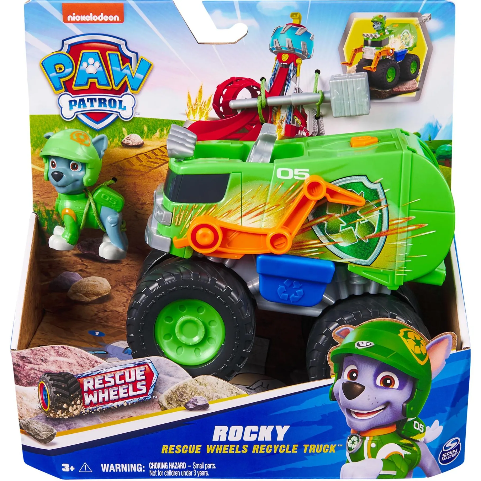 Speelfiguren> PAW Patrol Rescue Wheels Rocky