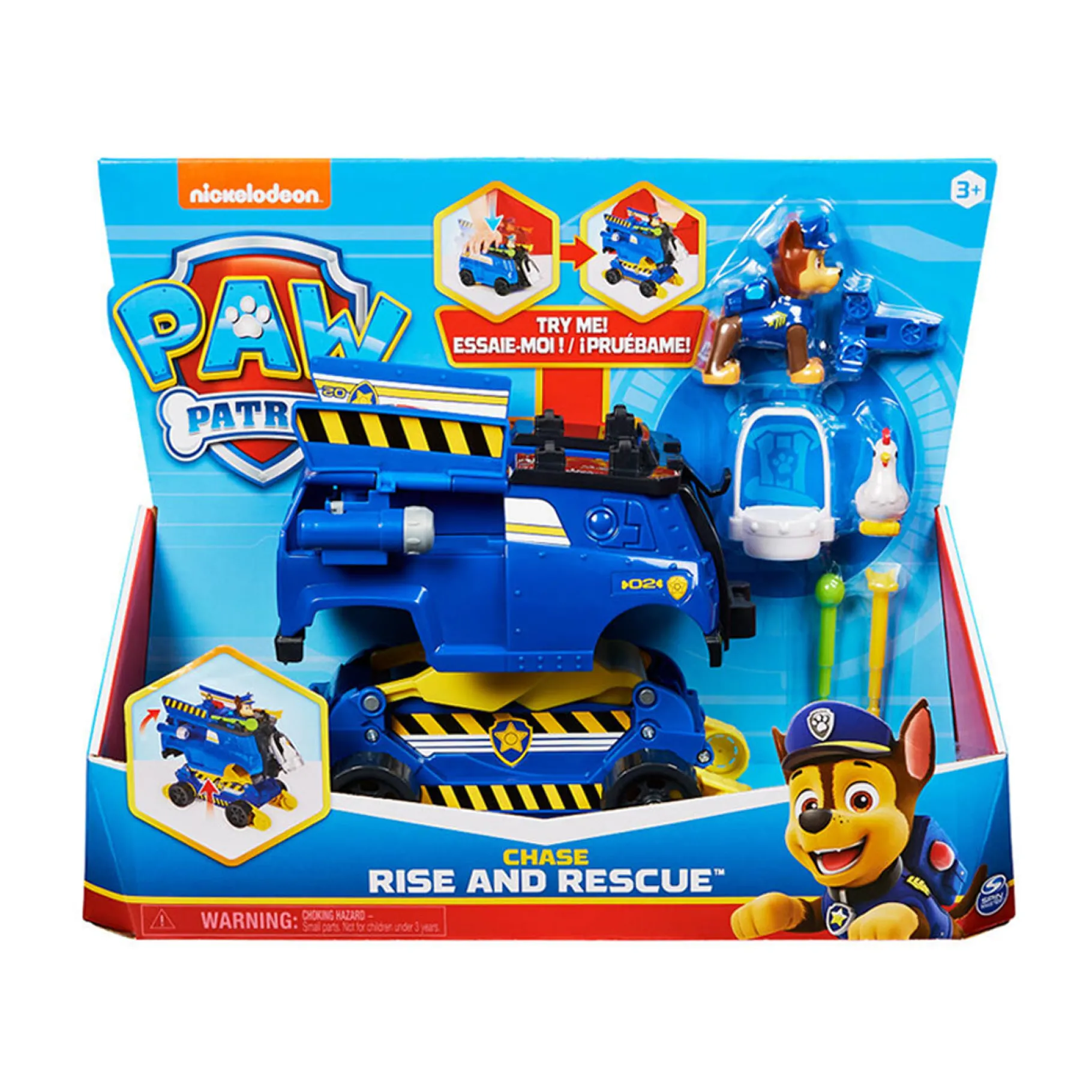 Voertuigen|Jongens>Spinmaster Paw Patrol Rise N Rescue Vehicle Assorti