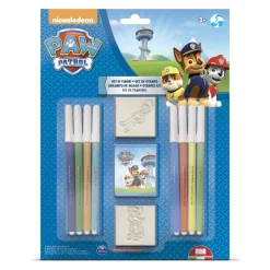 Tekenen / Kleuren> Paw patrol stempelset 11 delig