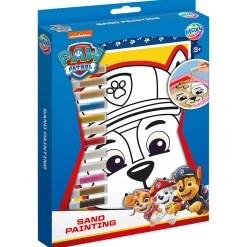 Tekenen / Kleuren> Paw Patrol zand schilderen 16 delig