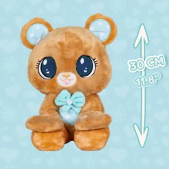 Knuffel Beren> Peekapets pluche beer