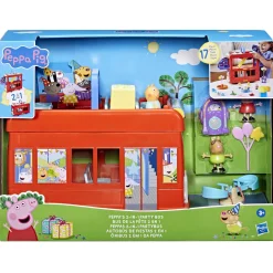 Jongens|Speelsets> Peppa Pig 2 in 1 Party bus