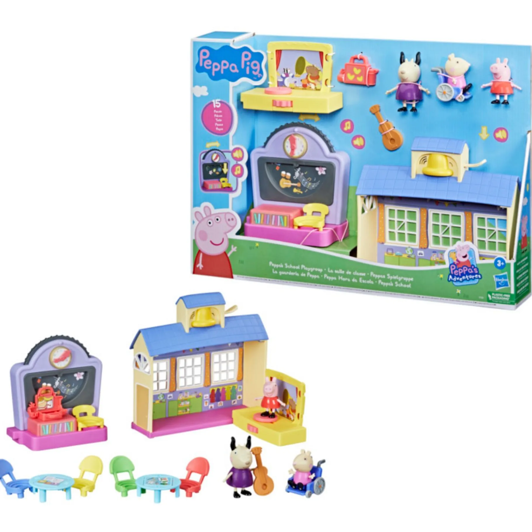 Meisjes|Speelfiguren>Hasbro Peppa School