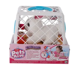 Loopfiguren|Meisjes></noscript> Pets Alive Mama En Baby Konijn In Kooi