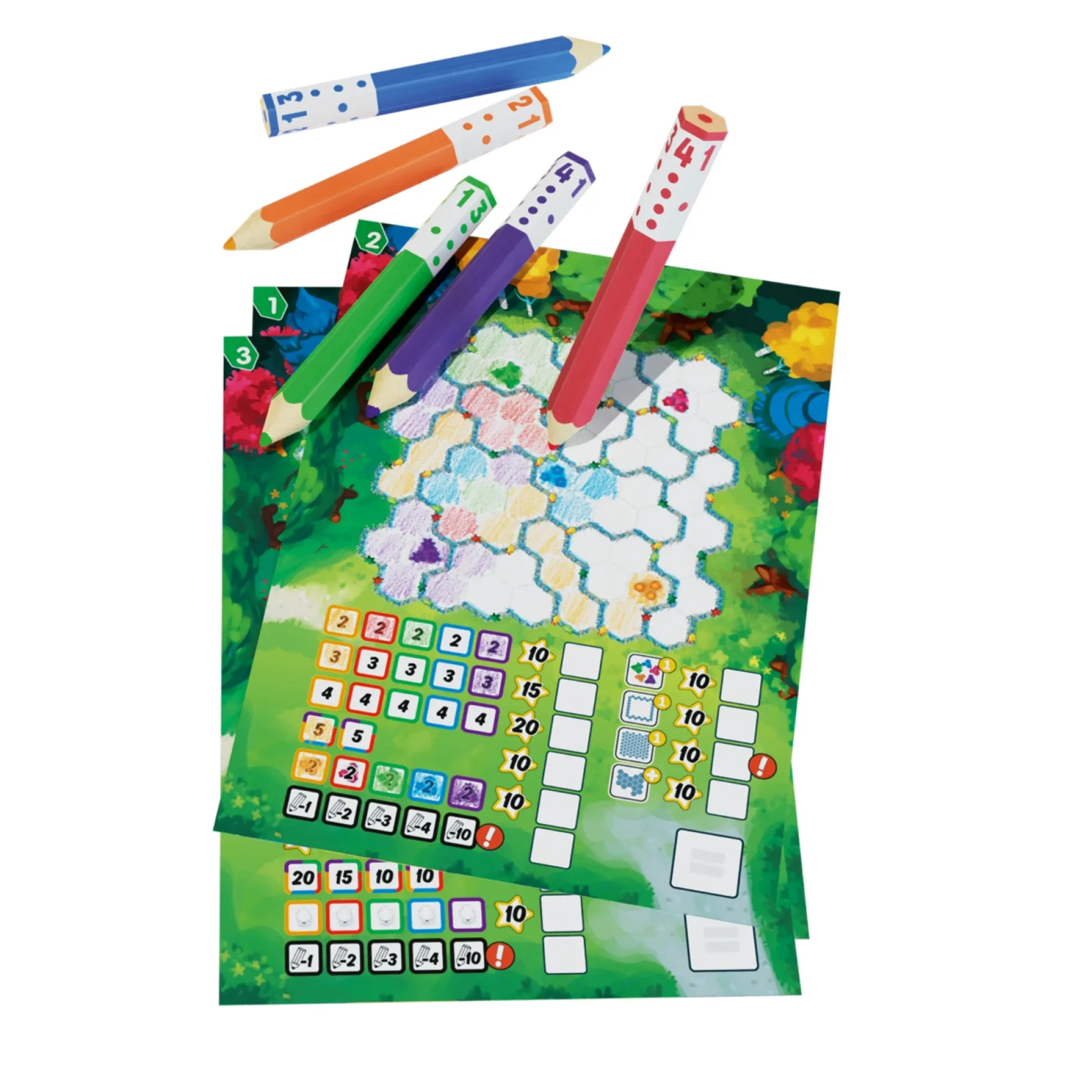 Dobbelspellen>999-games Pick a Pen Gardens - Dobbelspel