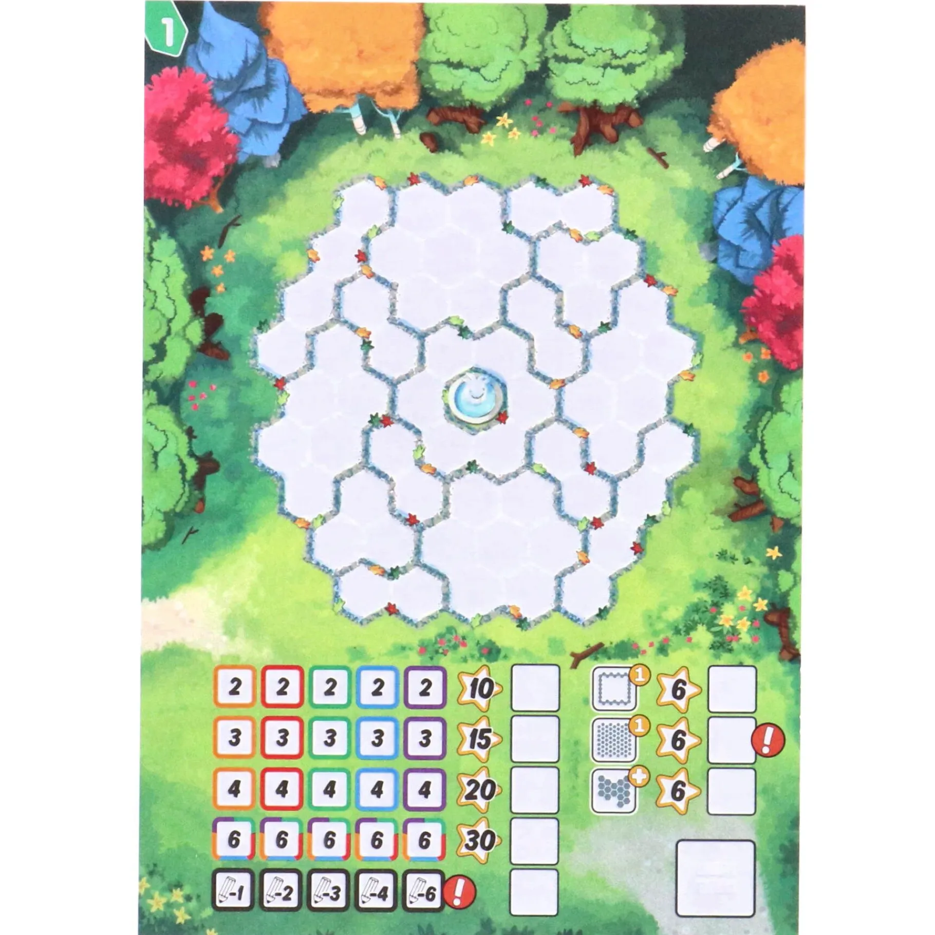 Dobbelspellen>999-games Pick a Pen Gardens - Dobbelspel